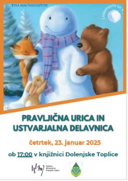 PRAVLJIČNA URICA IN USTVARJALNA DELAVNICA