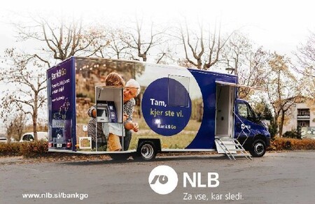 Fotografija: mobilna poslovalnica Bank&Go
