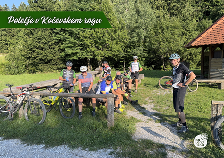 Fotografija: Kolesarsko raziskovanje Kočevskega roga