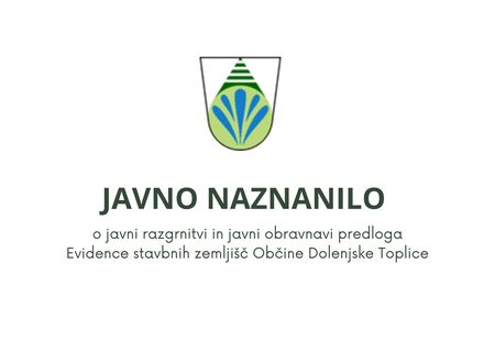 Fotografija: javno naznanilo