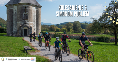 Fotografija: kolesarjenje s Simonom Pucljem