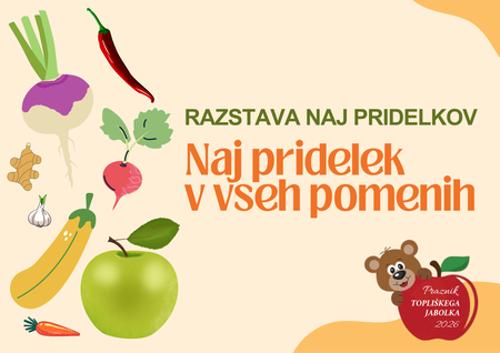 Fotografija: vabilo k oddaji pridelkov