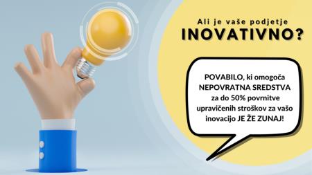 Razpis za spodbujanje podjetniške inovativnosti na območju Dolenjske in Bele krajine v letu 2022