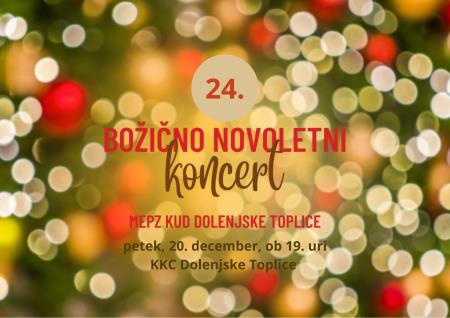 24. BOŽIČNO NOVOLETNI KONCERT MEPZ KUD DOLENJSKE TOPLICE