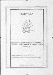 Zahvala